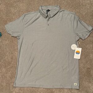 COPY - Vuori Gray Strato Tech polo
